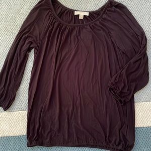 Michael Kors black knit Top New With Tags